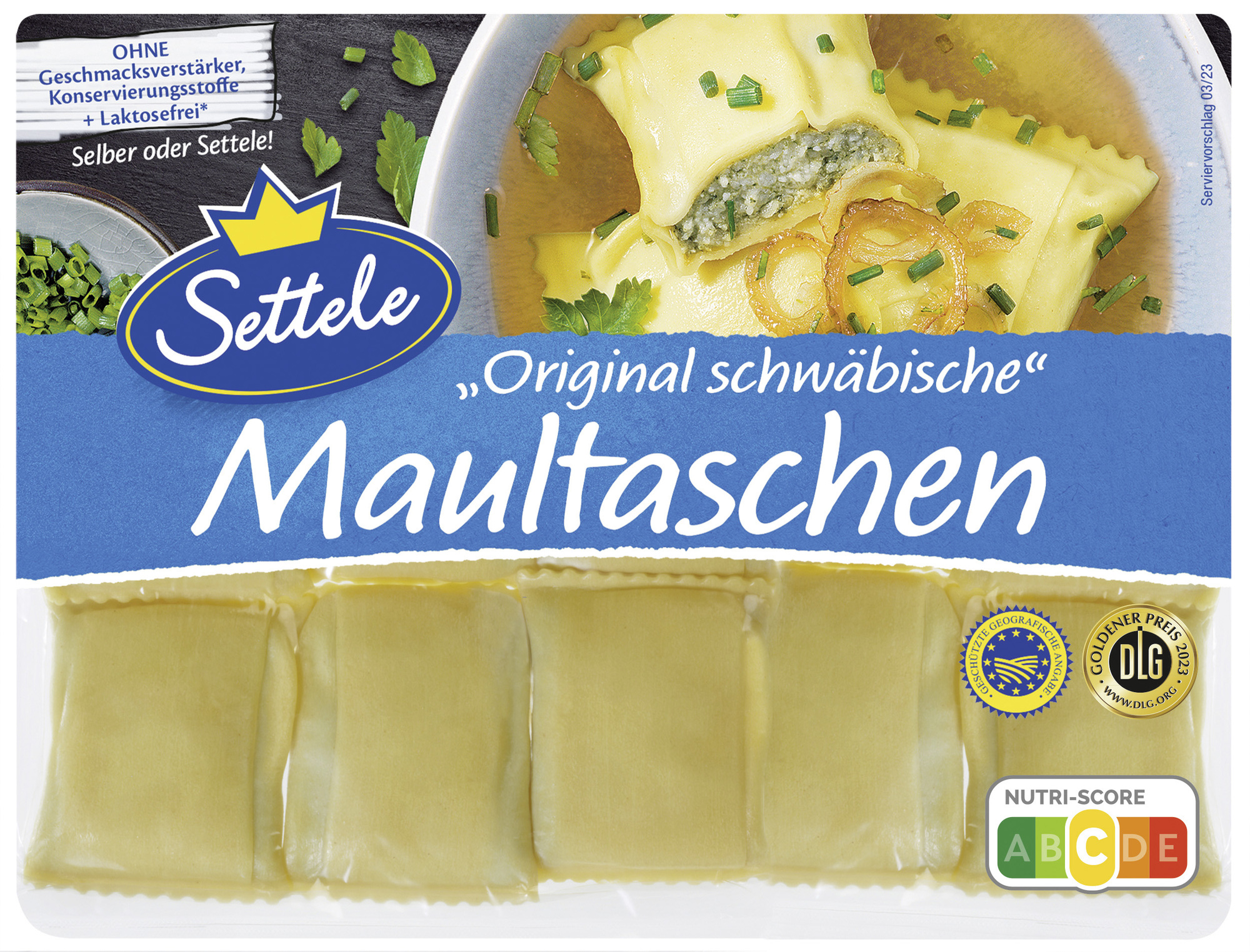 Schwäbische Maultaschen 1000g