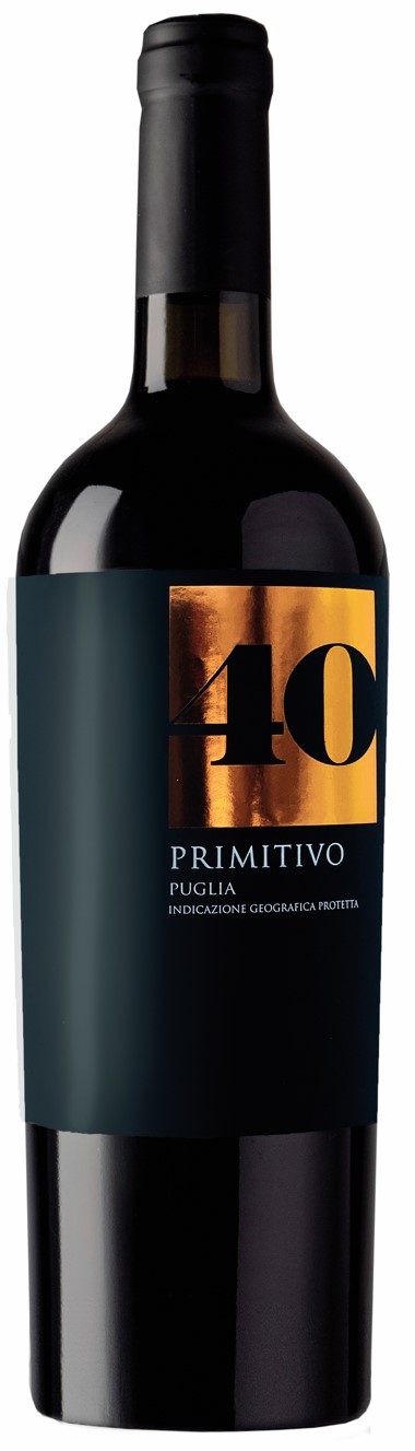 40 Primtivo Puglia IGP, 0,75Ltr